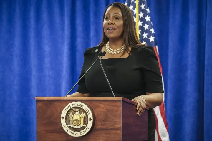 Justice Department subpoenas New York AG James as it investigates whether she violated Trump rights