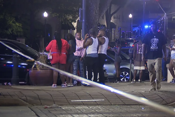 Mass shooting kills 4 and wounds 18 in nightlife district in Birmingham, Alabama