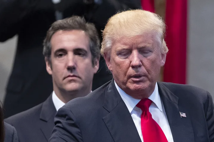 Check stubs, fake receipts, blind loyalty: Cohen offers inside knowledge in Trump's hush money trial