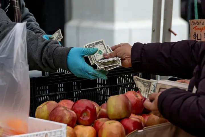 Consumer spending rebounded in February, but inflation is still above target