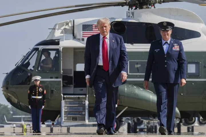 Trump's trip to Scotland as his new golf course opens blurs politics and the family's business